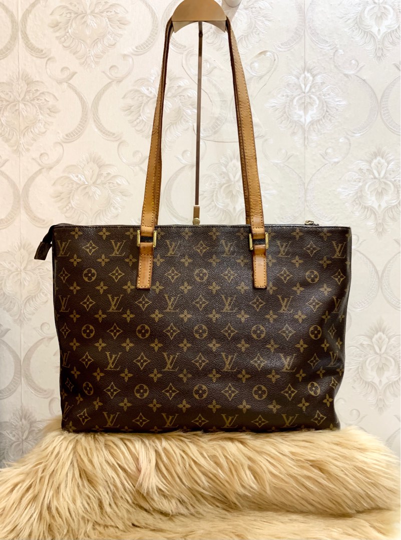 LV Monogram Large Piano Tote Bag Gold Hardware