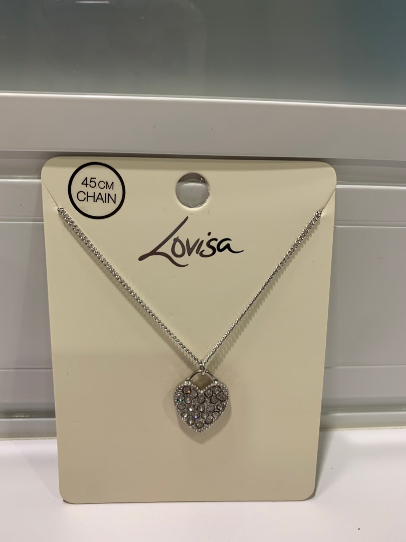 Lovisa Heart Necklace, Women's Fashion, Jewelry & Organisers, Necklaces ...