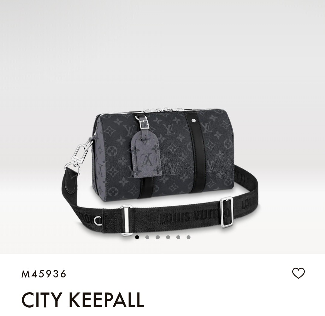 LV City Keepall (XS size), Luxury, Bags & Wallets on Carousell