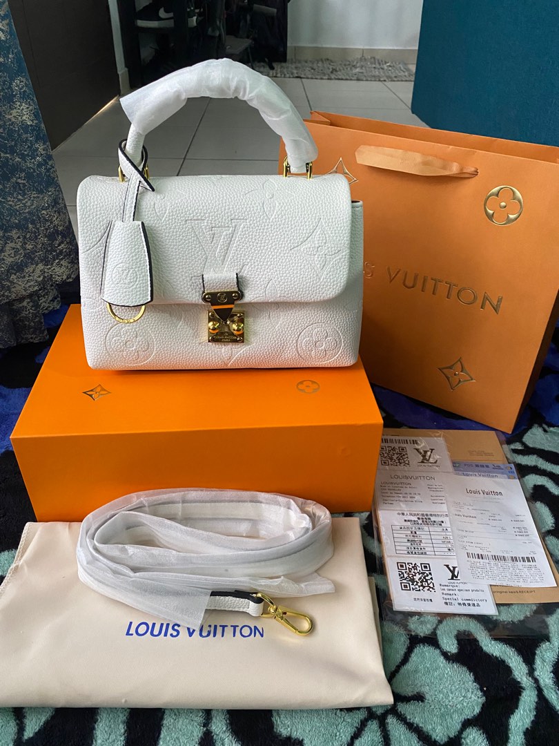 LV Madeleine BB in Creme, Luxury, Bags & Wallets on Carousell