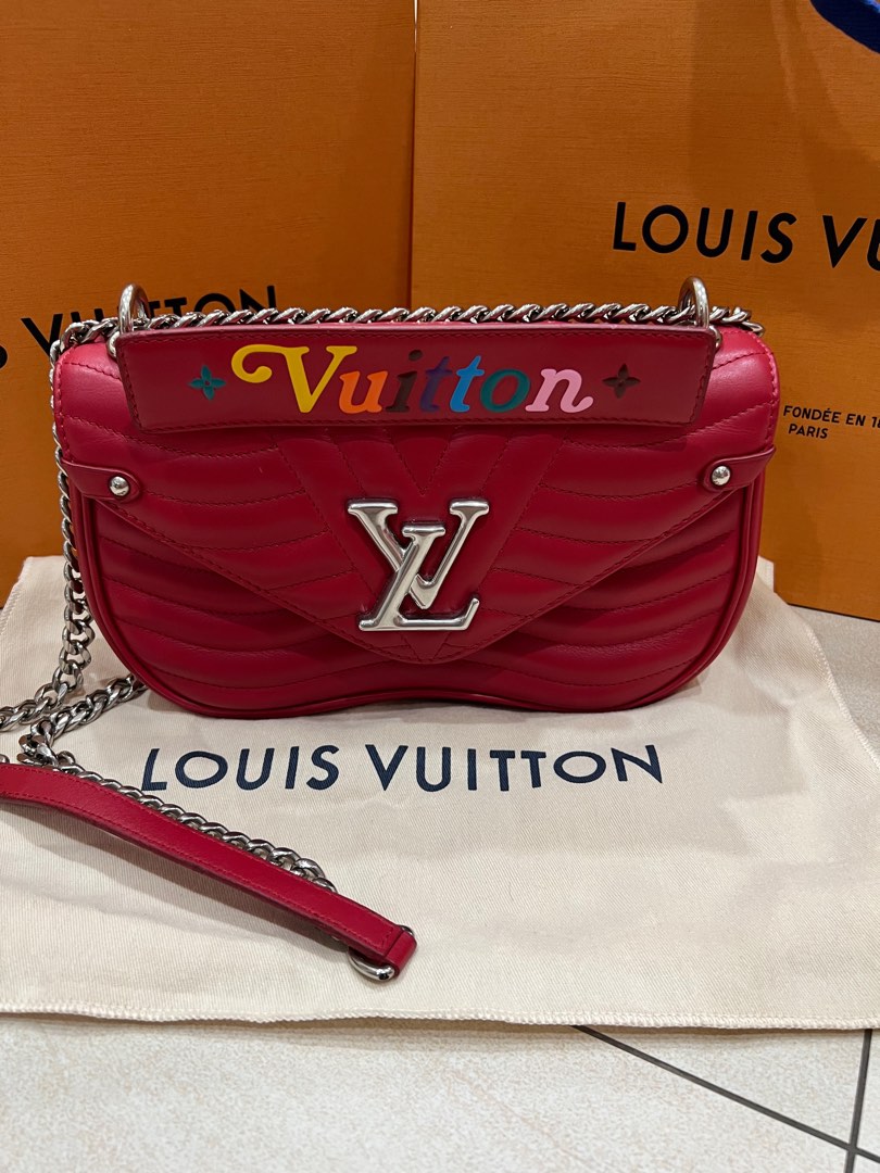 Louis Vuitton New Wave Top Wave Tophandle Handbag Pink - Bags Valley