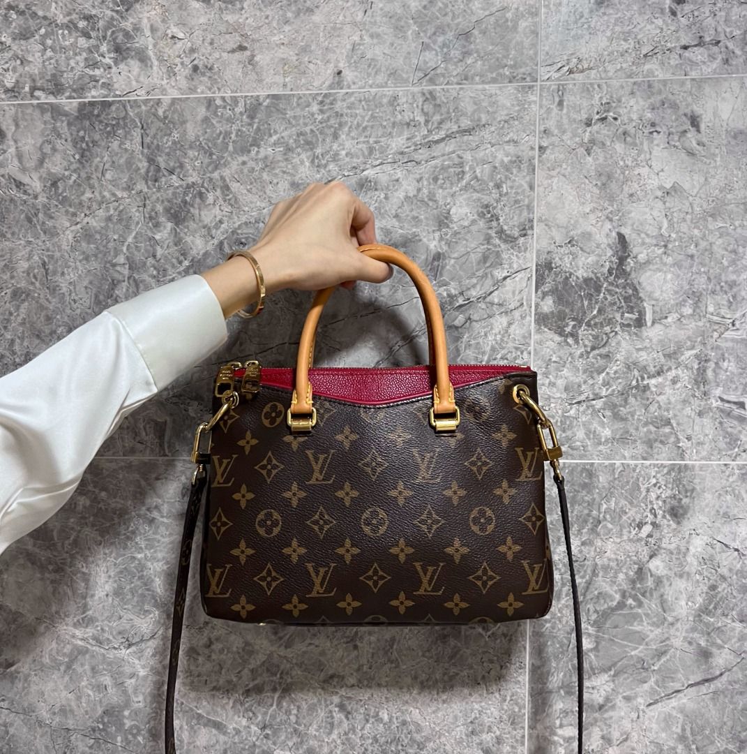 Louis Vuitton Pallas BB Cerise Monogram Bag, Luxury, Bags & Wallets on  Carousell