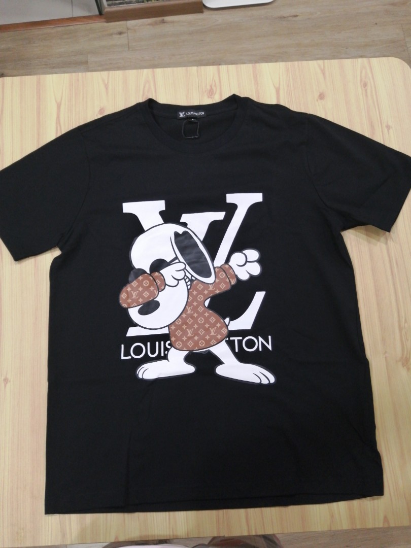 SNOOPY GUCCI x LOUIS VUITTON LOGO T-Shirt