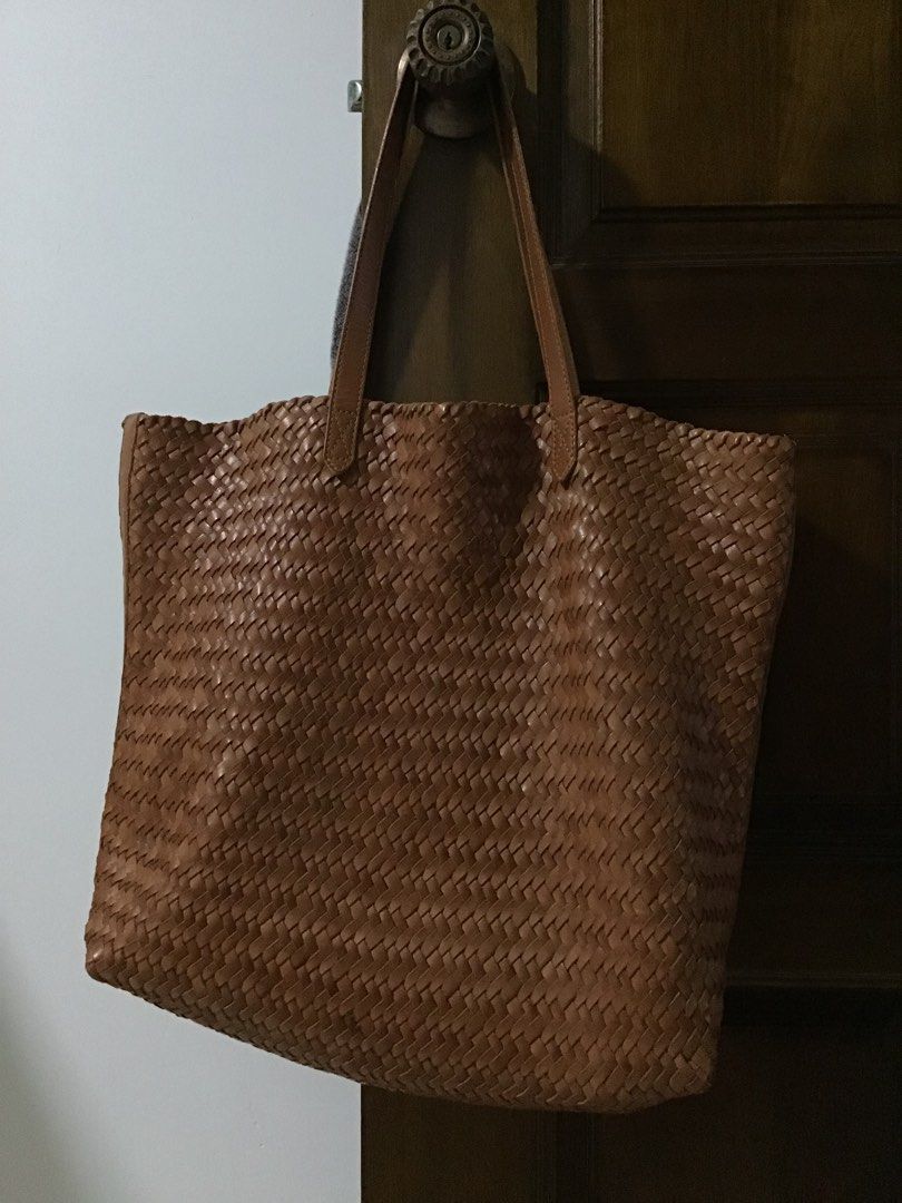 Madewell woven store tote
