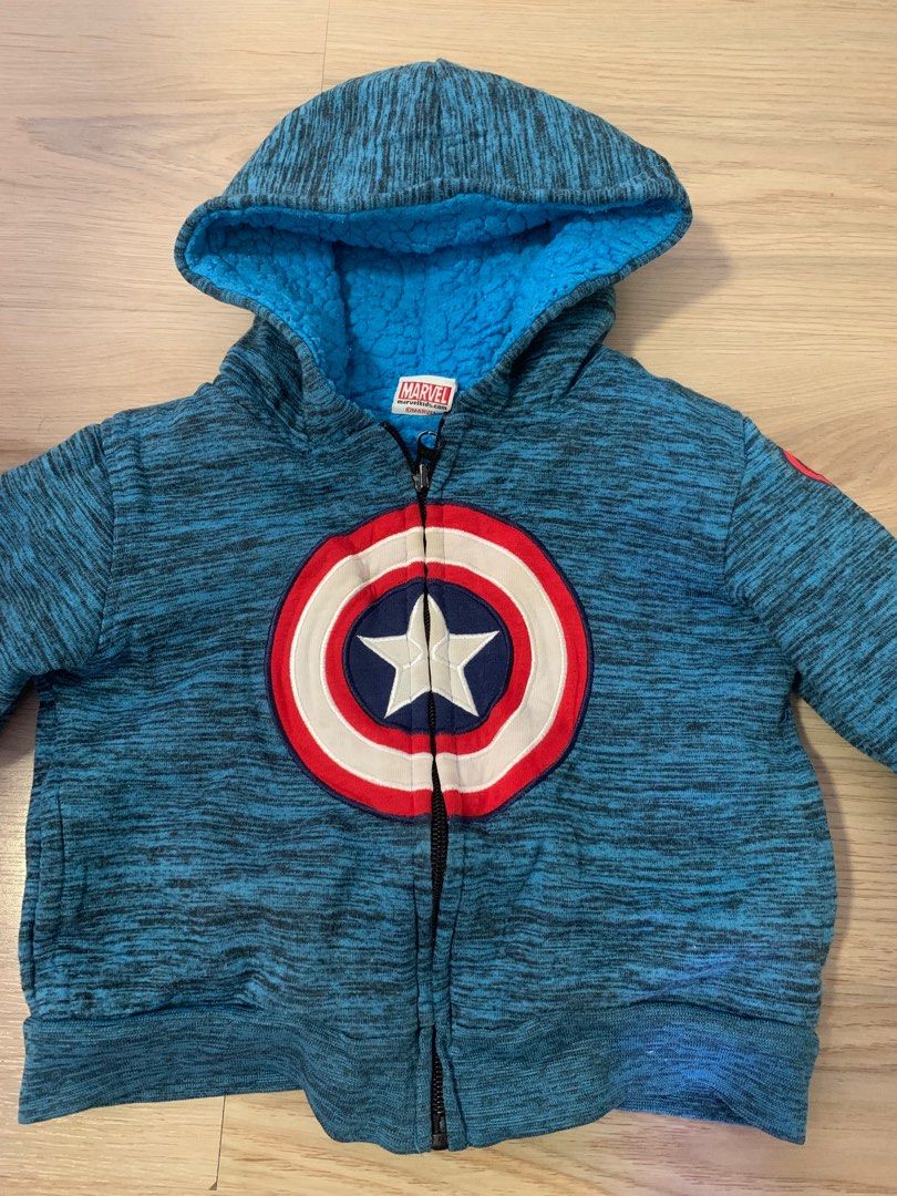 Marvel Kids Jacket Baby Jacket Hoodie Babies Kids Babies Kids Fashion on Carousell