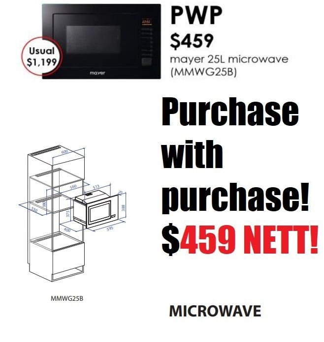 Mayer Hood and hob // Chimney hood and induction hob with oven package