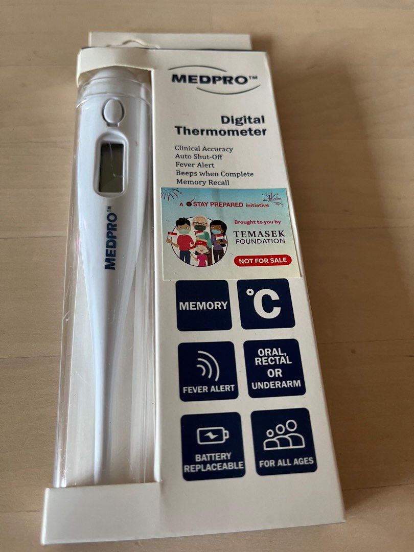 Medpro Digital Thermometer, Health & Nutrition, Health Monitors