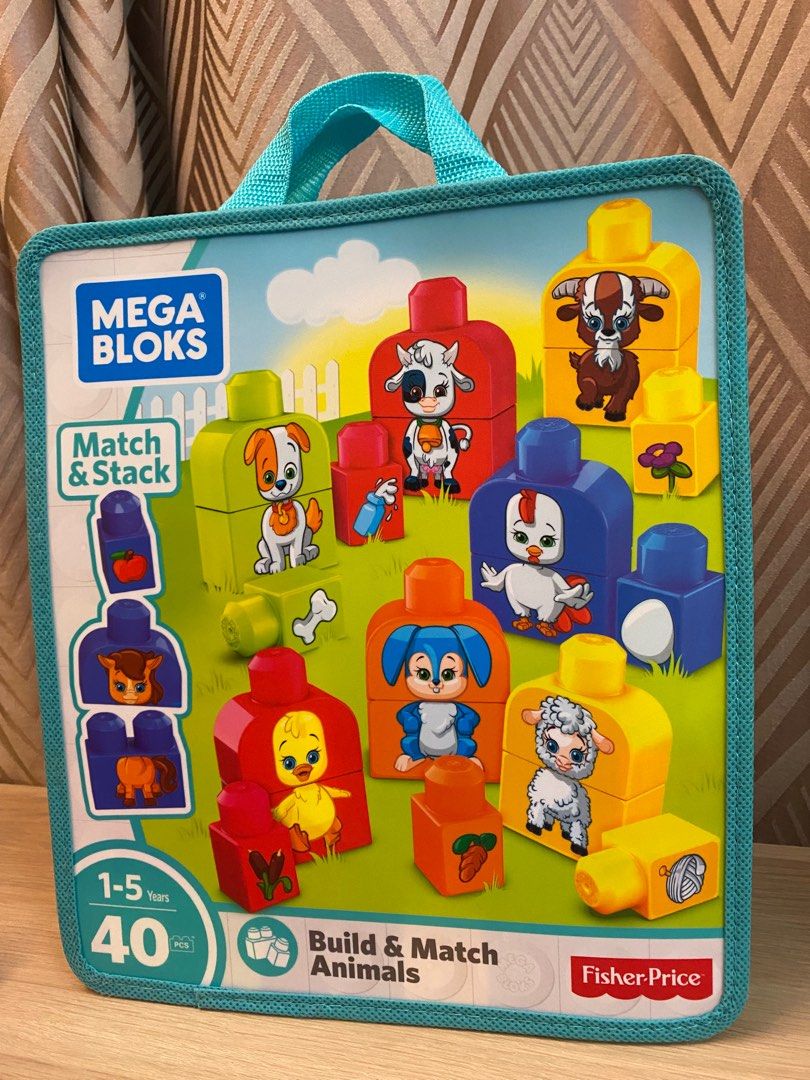 Mega bloks build and hotsell match animals