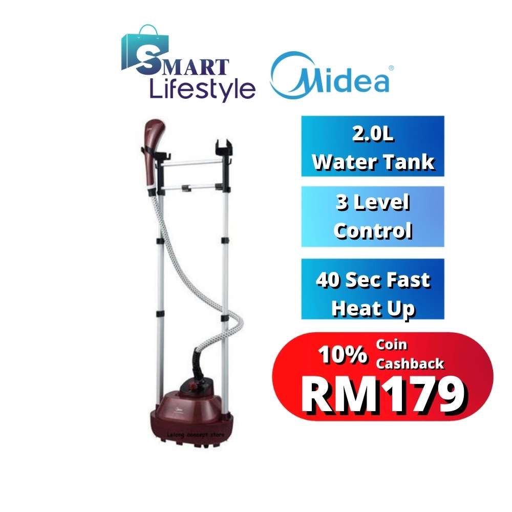 Midea garment steamer, TV & Home Appliances, Irons & Steamers on Carousell