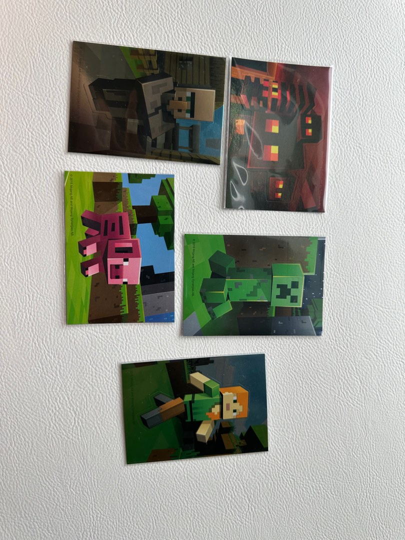 Minecraft 2015 cards Hobbies Toys Memorabilia Collectibles Fan