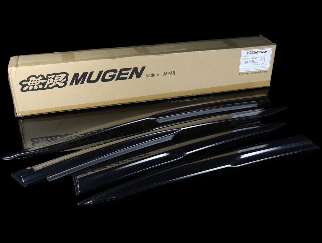 Mugen Ventilated Window Visors Honda Civic Type R FK8, Car