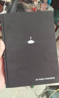 My family cookbook journal notebook