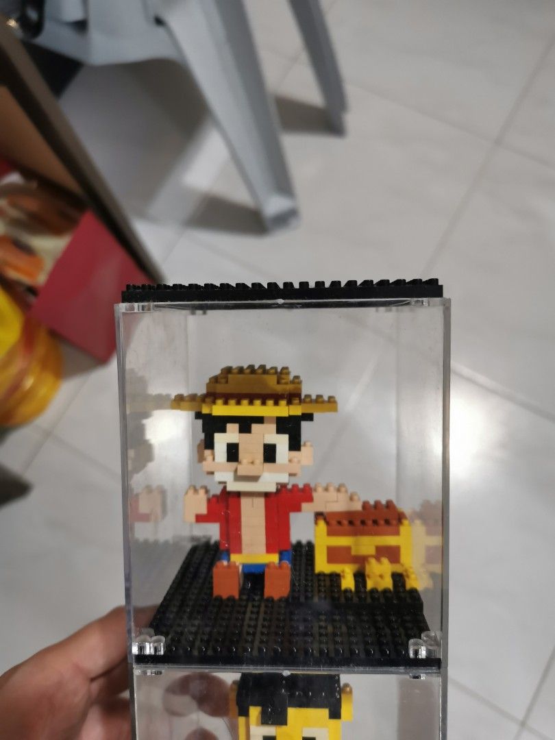 Nanoblock Display Case (Black color), Hobbies & Toys, Toys & Games on