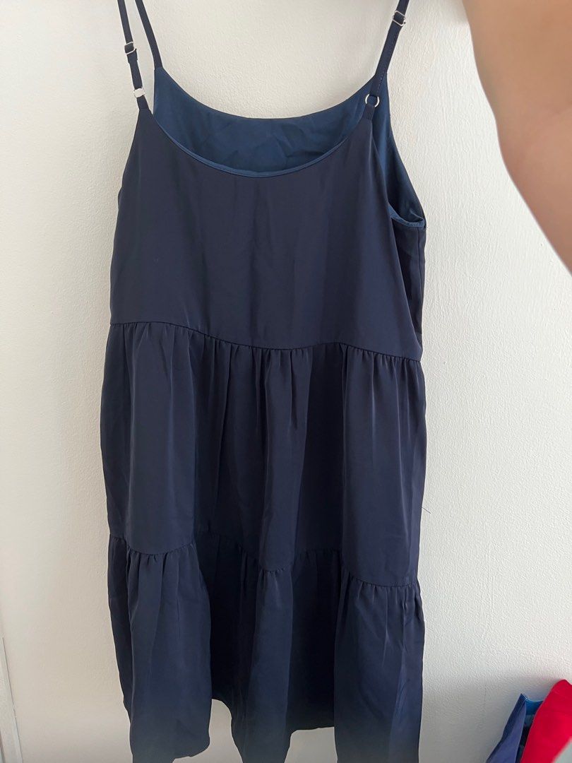 Navy Blue baby doll dress, Women's Fashion, Dresses & Sets, Dresses on  Carousell
