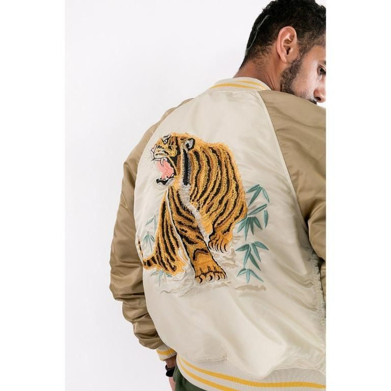 NBO Alpha Industries MA1 Tiger Souvenir Jacket