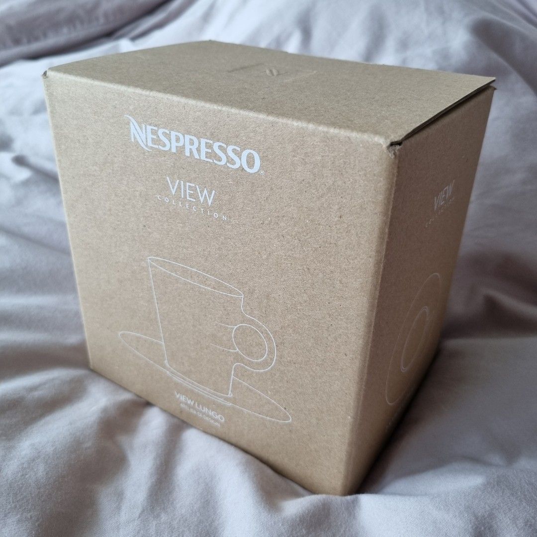 Nespresso View Lungo Cups Brand New, Furniture & Home Living