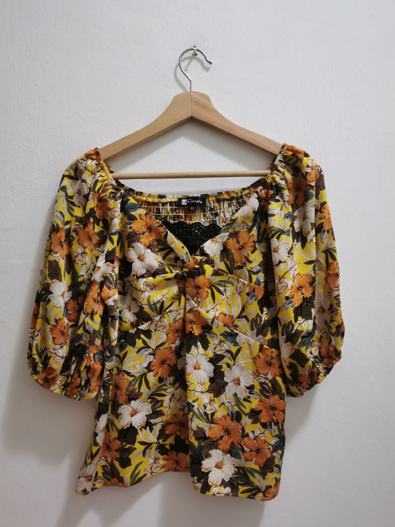 Nichi, Women's Fashion, Tops, Blouses on Carousell