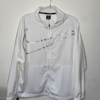 Nike 白色 透氣 運動外套