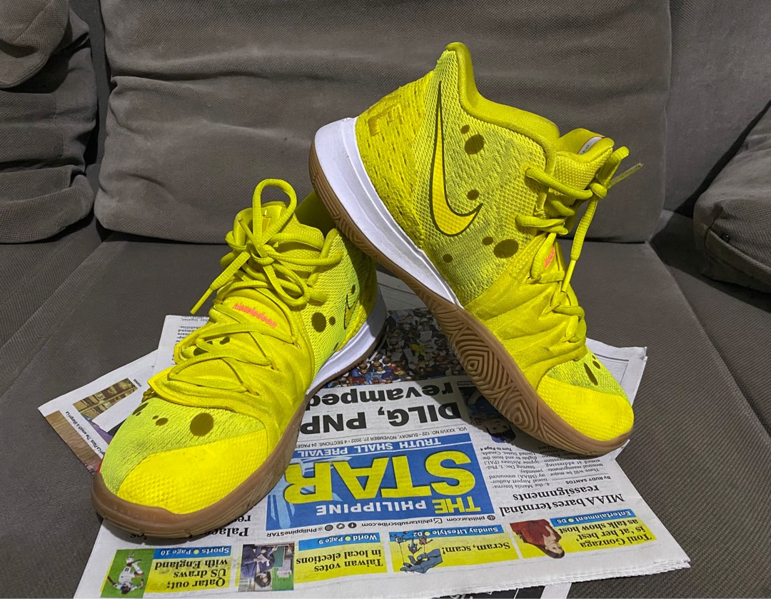 Nike Kyrie 5 SpongeBob Limited Edition Men s Fashion