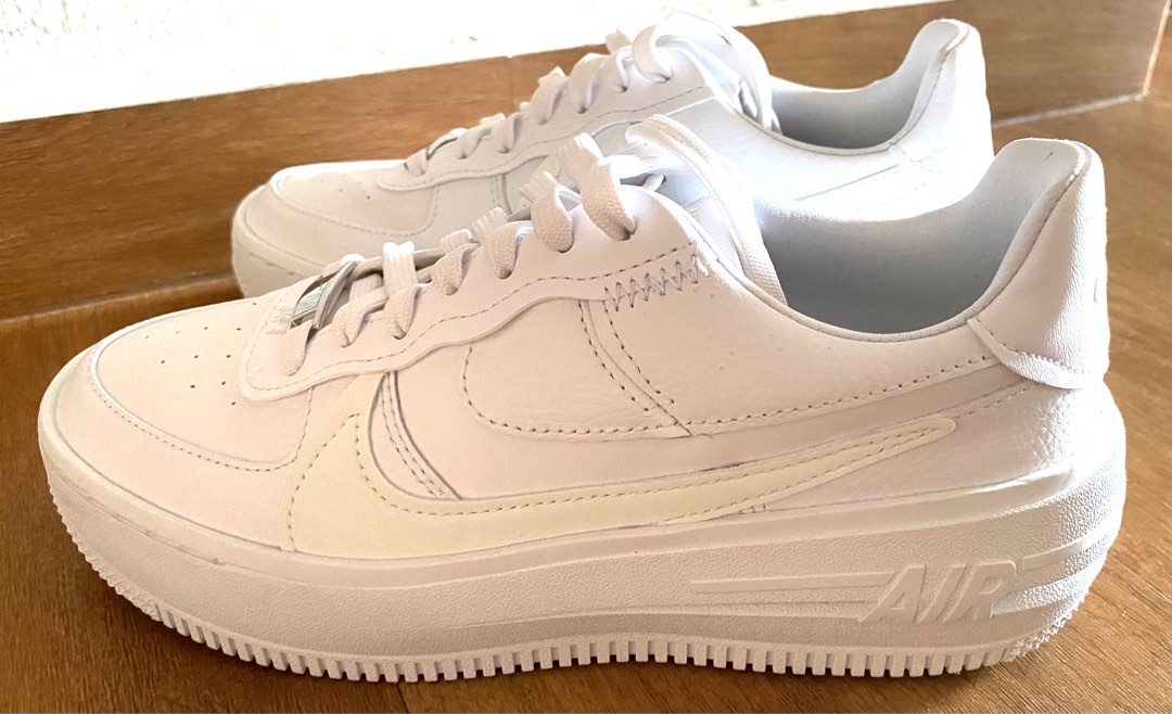 nike air force 1 platform white