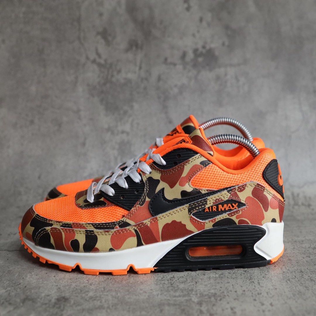 orange duck camo air max 90