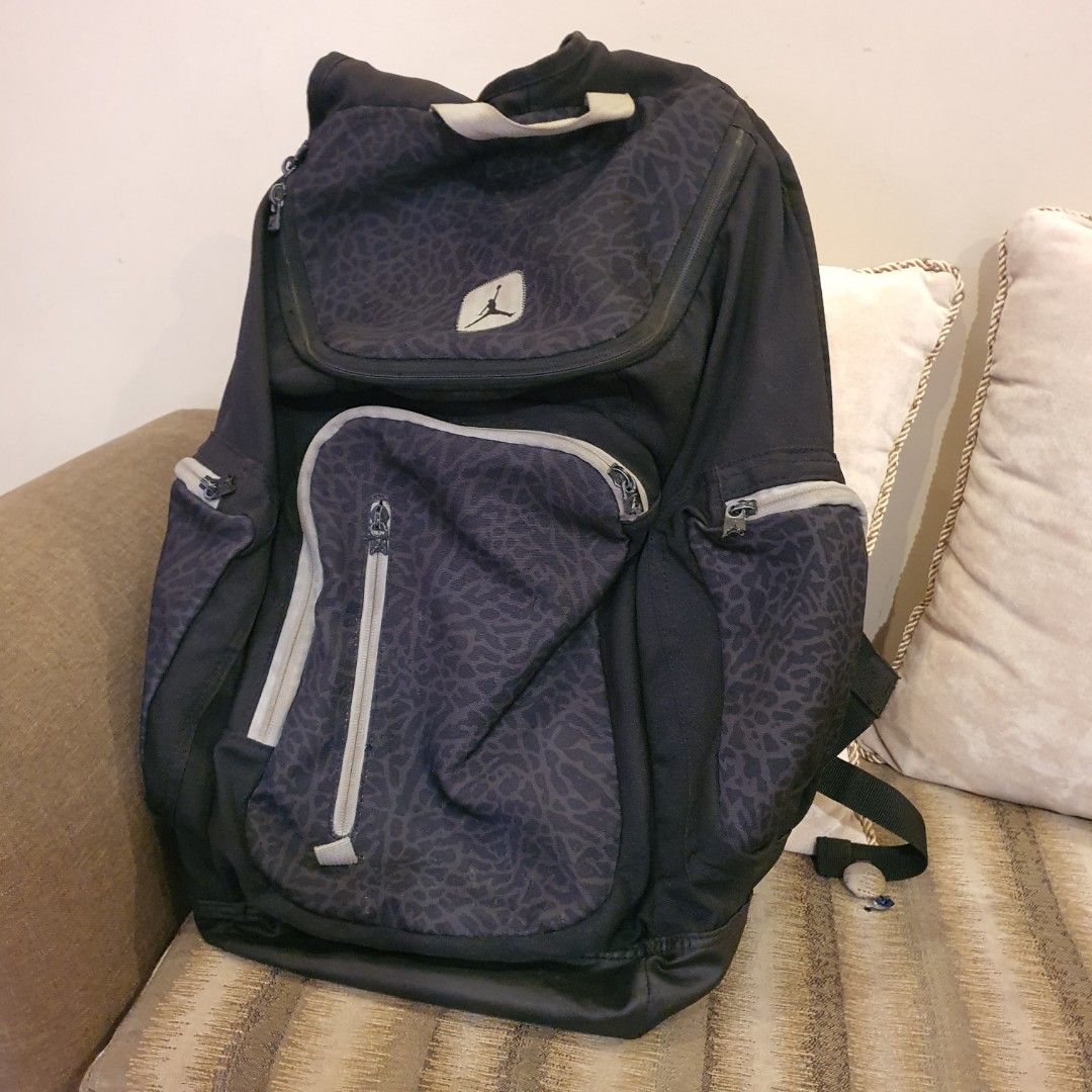 Nike Jordan XL Cement Backpack, Men's Fashion, Bags, Backpacks on Carousell