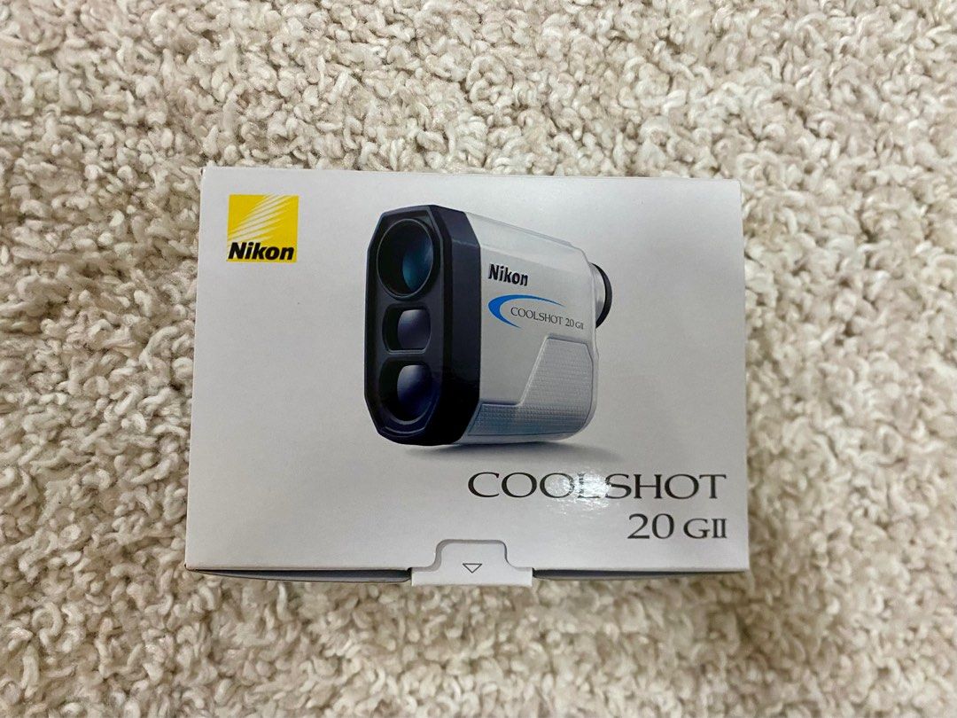 Nikon COOLSHOT 20 GII Golf Laser Rangefinder, Sports Equipment, Sports - Nikon Coolshot 20 Golf Laser Rangefinder
