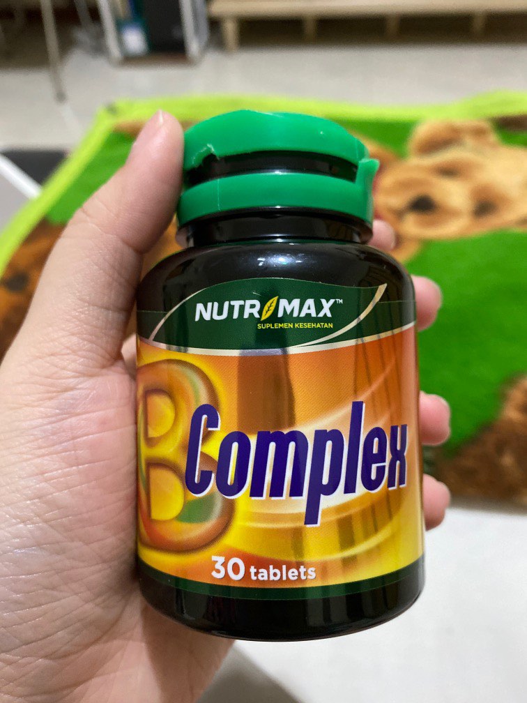 Nutrimax B Complex Vitamin 30 Caps, Kesehatan & Kecantikan, Perawatan