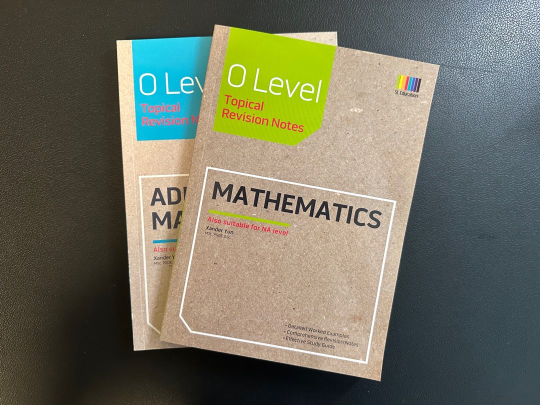 O level Topical Revision Notes (Amath & Emath), Hobbies & Toys, Books ...