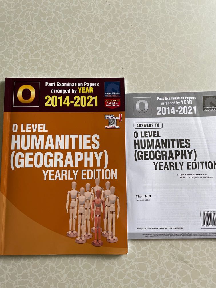 O Levels Geography Yearly Edition (20142021), Hobbies & Toys, Books