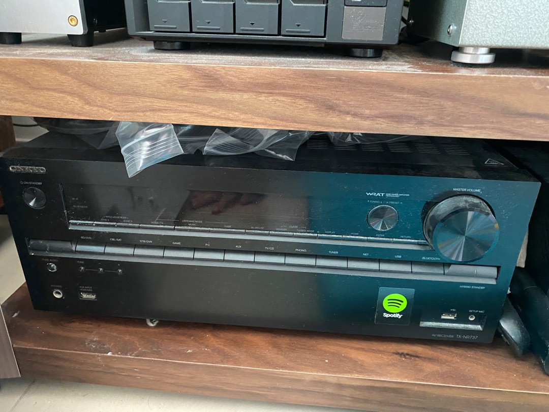 Onkyo TXNR 737, 音響器材, Soundbar、揚聲器、藍牙喇叭、耳擴 Carousell