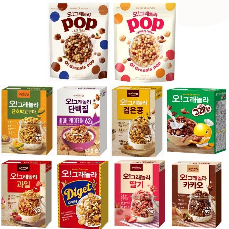 Orion market o nature granola breakfast cereal healthy cereal grains