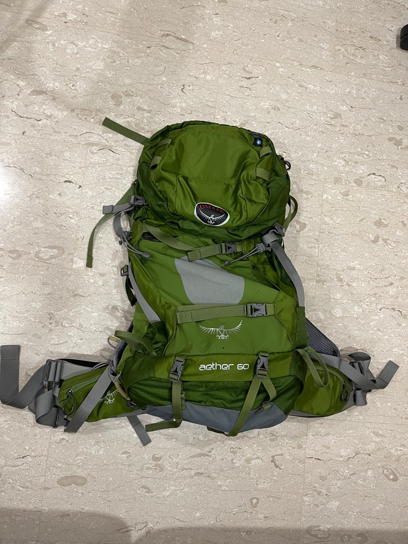 Osprey Aether 60 Hiking Backpack Sports Equipment Hiking