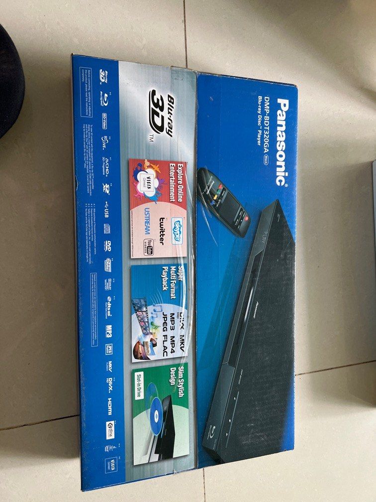 Panasonic Bluray Disc Player, TV & Home Appliances, TV & Entertainment