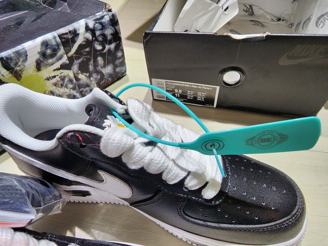 Peace Minus One X Nike Air Force 1 Size 9.5 shoes sneakers