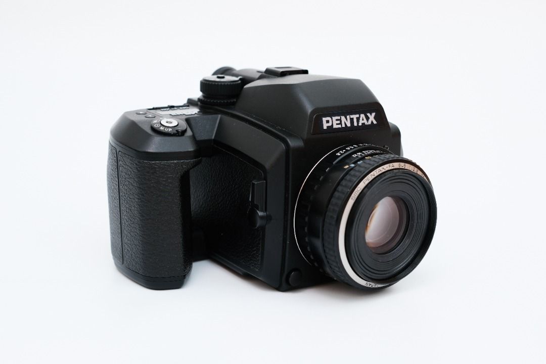 Pentax 645nii body + SMC Pentax-FA 645 75mm F2.8, 攝影器材, 相機