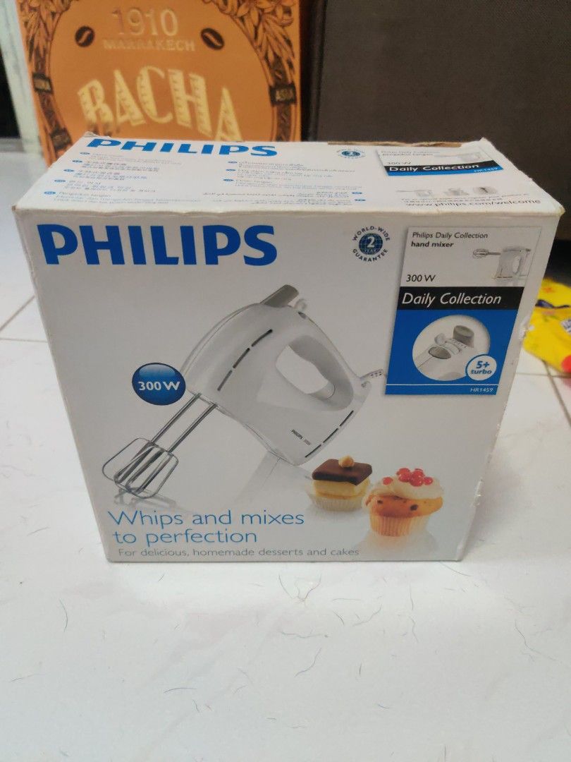 Philips hand mixer HR1459, TV & Home Appliances, Kitchen Appliances