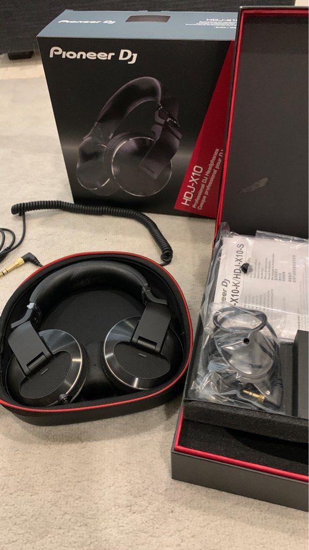 Headphones,　Audio,　on　Headphones　Headsets　Carousell　Professional　HDJ-X10　Pioneer　DJ
