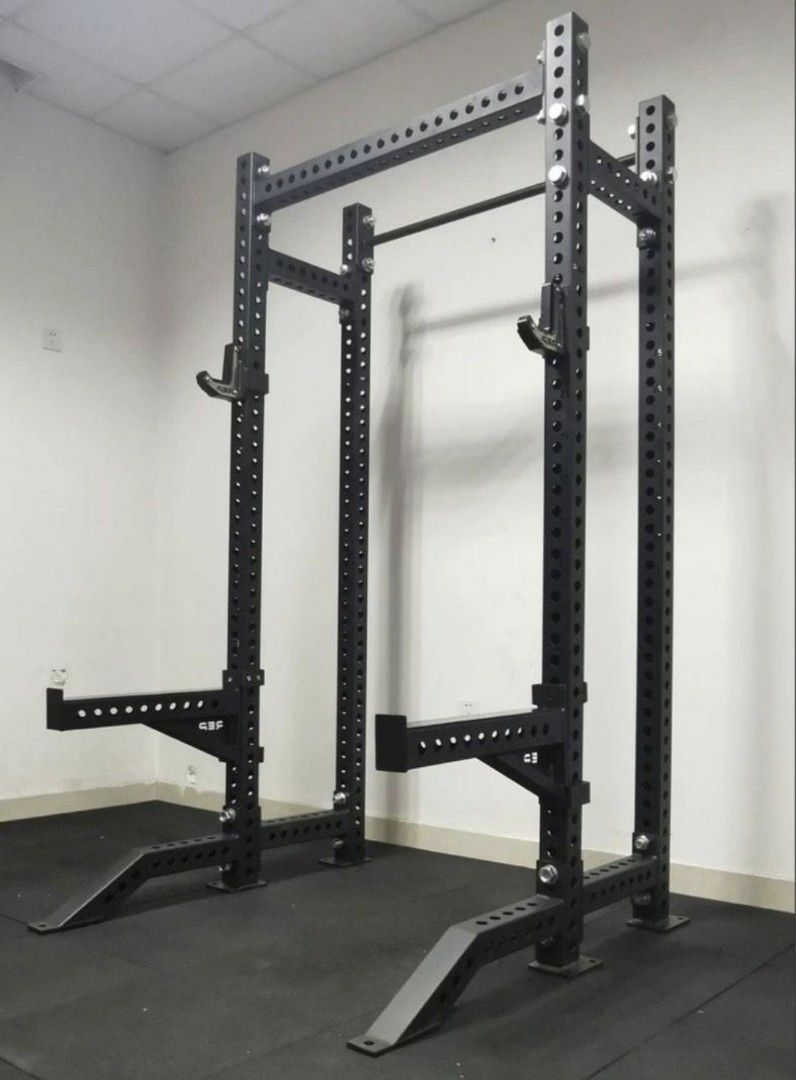 Foot Protction Racks Power Rack Front Foot Extensions, Sports Equipment, Other Sports ...