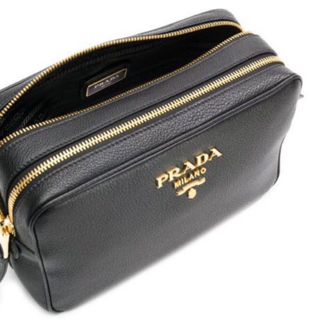 Preloved Prada Double Zip Tessuto Camara Bag with Wristlet Strap 158 0 –  KimmieBBags LLC