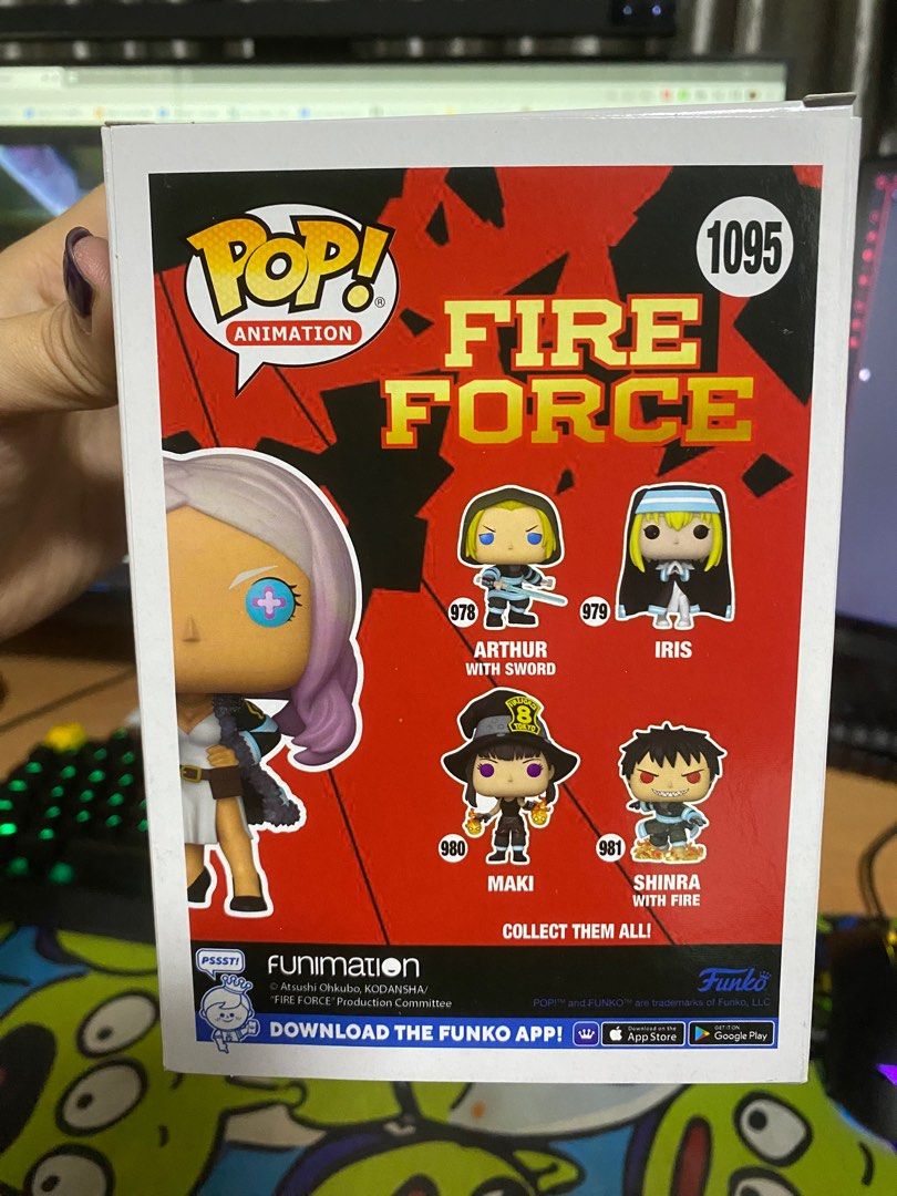 Funko Pop! Fire Force Princess Hibana Glow In The Dark - 2022 Funimation Exclusive