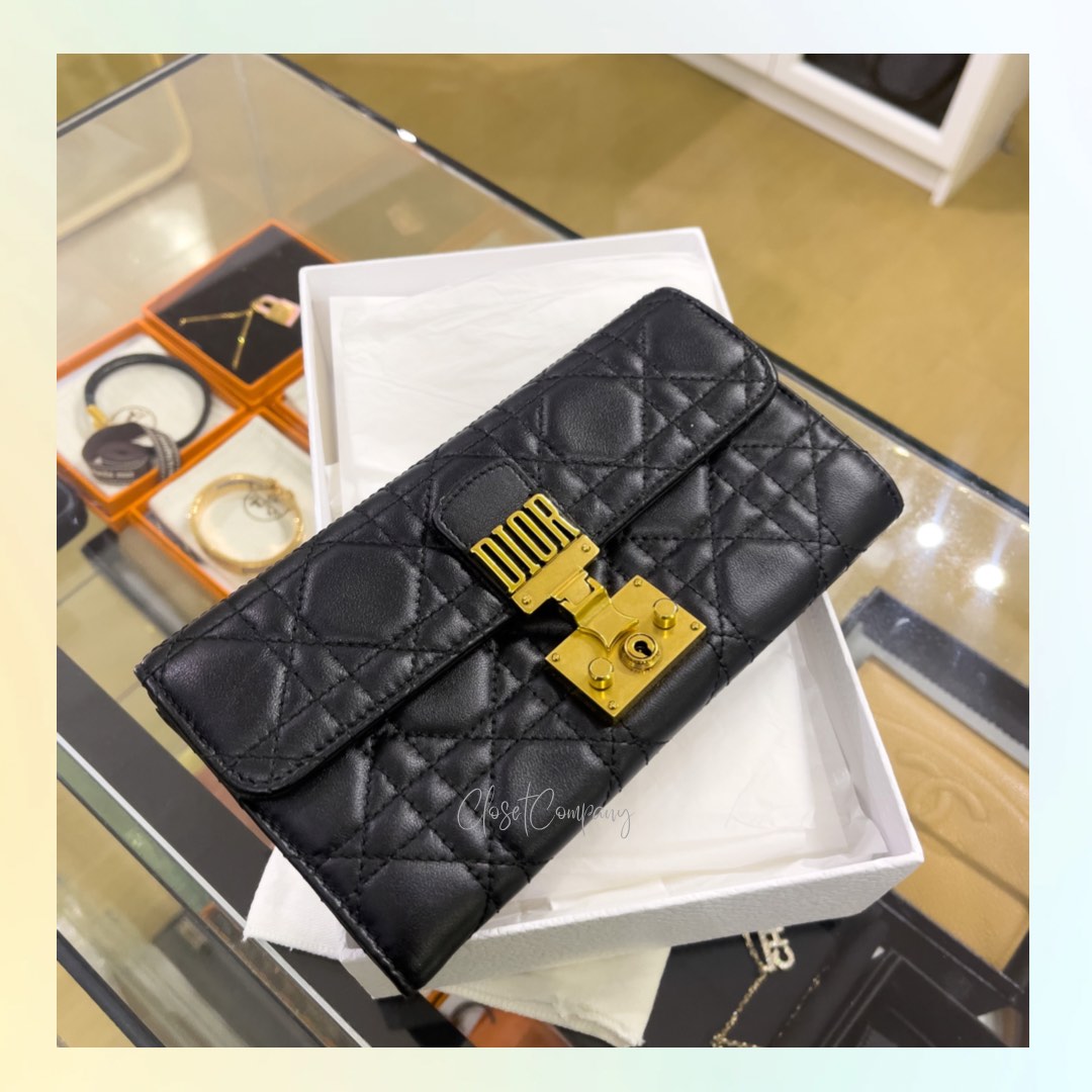Christian Dior Continental Wallet