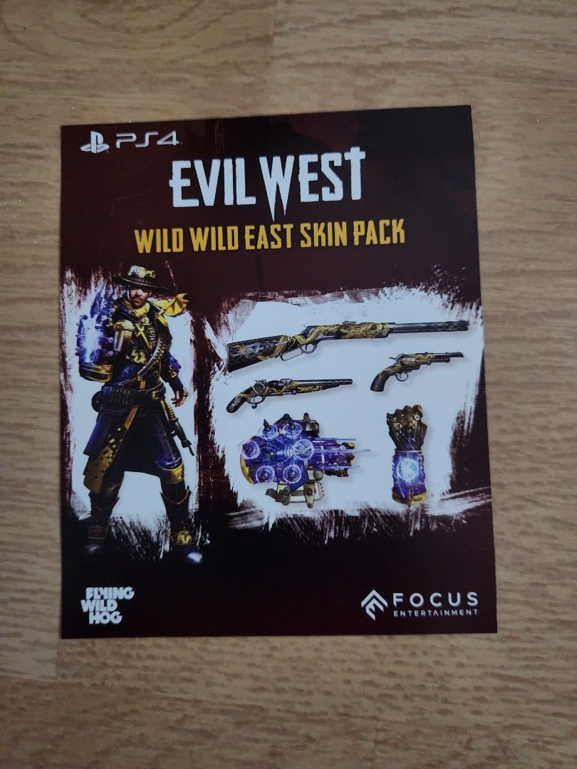 Evil West - Wild Wild East Skin Pack