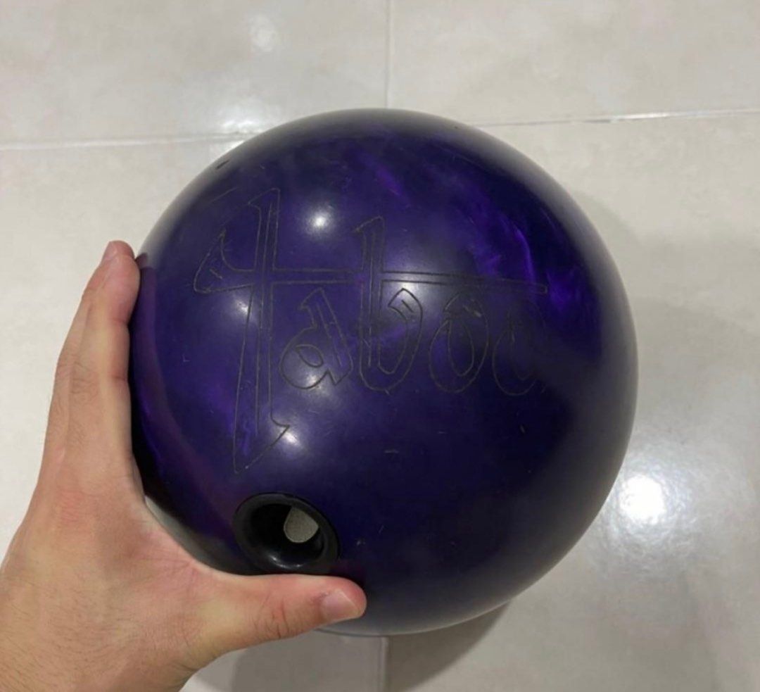 purple hammer taboo Bowling Ball, Sports Equipment, Sports & Games