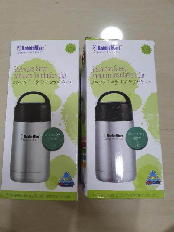 Rabbit mart shop thermos flask