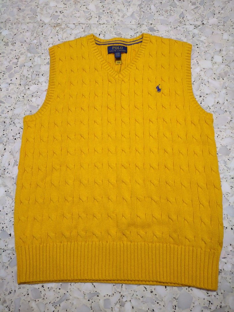 Ralph lauren sleeveless jumper online