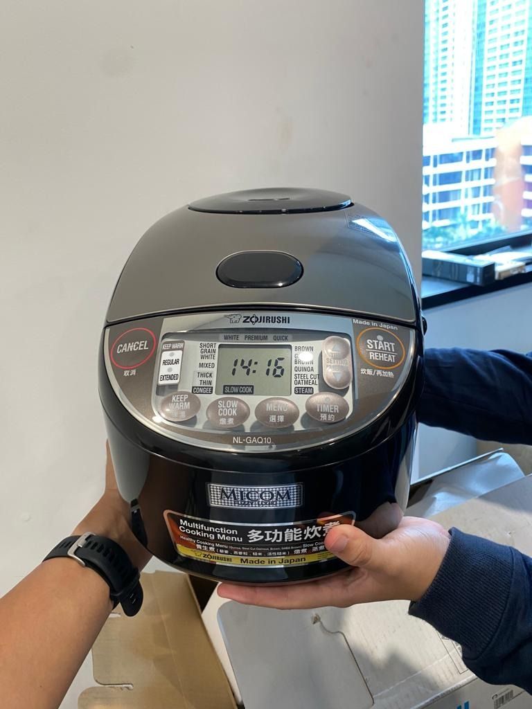 RICE COOKER 1.0 LITER ZOJIRUSHI NLGAQ10 MADE IN JAPAN, Kitchen