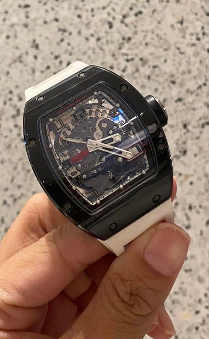 Red and black richard top mille