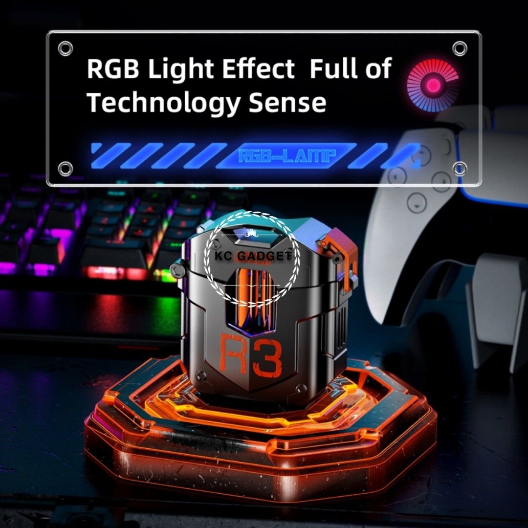 ROCK SPACE R3 TWS STEAMPUNK STEREO BLUETOOTH EARPHONE, Audio, Earphones ...