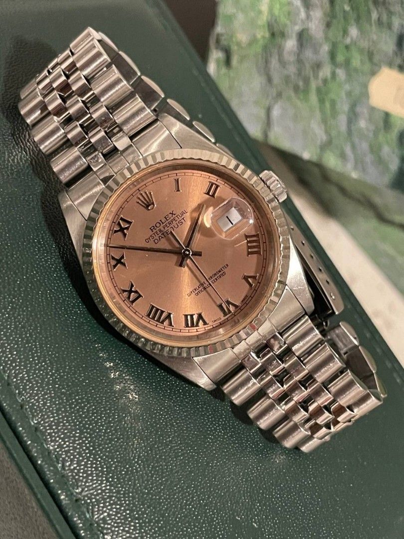 Rolex 16234 discount salmon dial